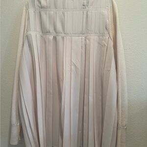 COS light pink V-Neck Button-Front Cardigan